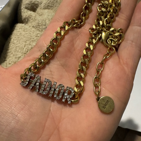 Dior necklace with Crystal Accents Jadior - Picture 6 of 8